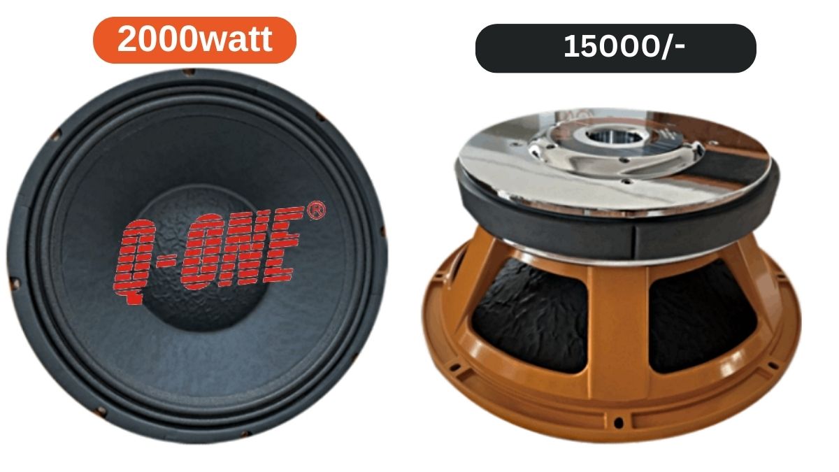 Q One Speaker 18 inch 2000 Watt