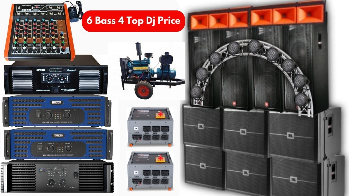 6 Bass 4 Top Dj Price